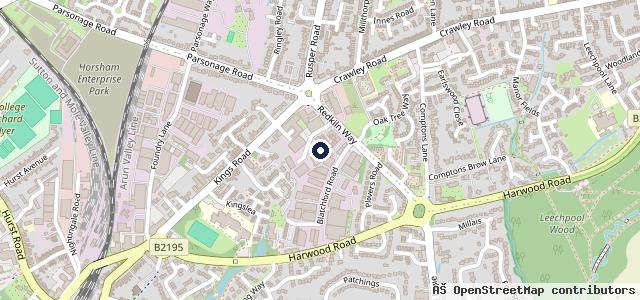Map showing the location of H & S Motor Services ltd