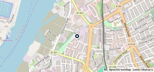 Map showing the location of Harkers Mot