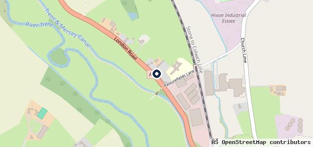 Map showing the location of Hartshorne Group