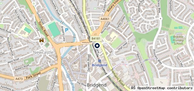 Map showing the location of E. Morgan & Son Funeralcare