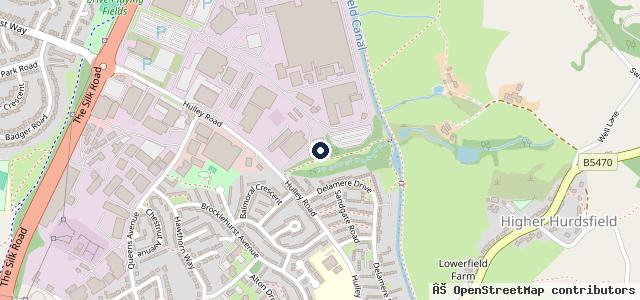 Map showing the location of CSG Prestige Accident Repair Centre
