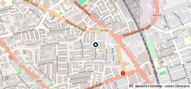 Map showing the location of Longsight MOT Centre Limited