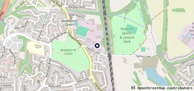 Map showing the location of M L Car Sprays & Sons Ltd