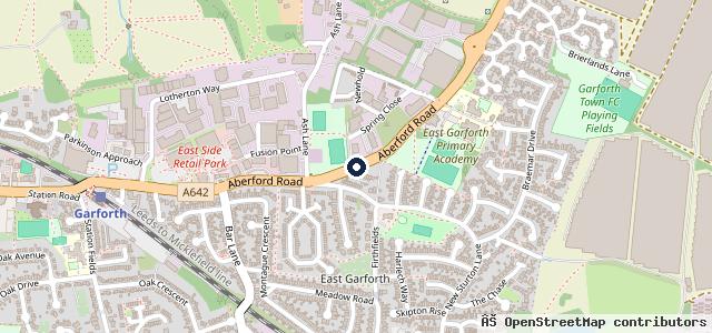 Map showing the location of Toll Bar Garage Ltd