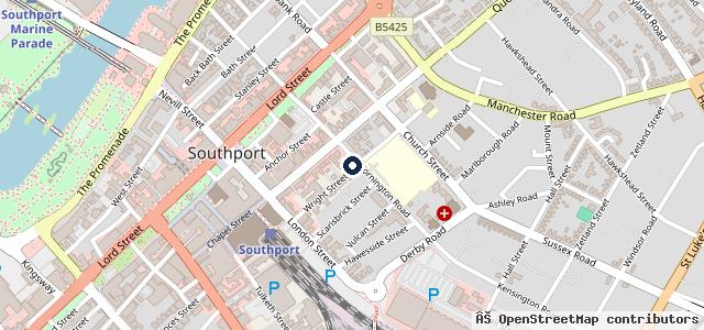 Map showing the location of Mornington Garage LTD