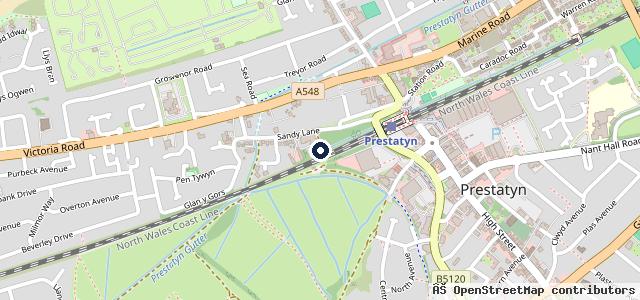 Map showing the location of Mortons Motoring Services
