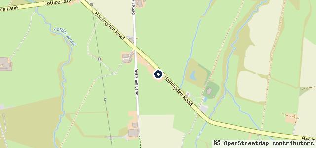 Map showing the location of New Moss Garage