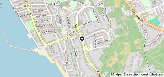 Map showing the location of Newhall Cars
