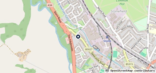 Map showing the location of Norstone Autos