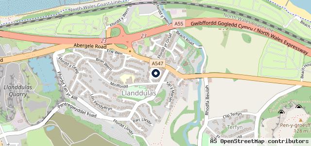 Map showing the location of North Wales Van Sales Ltd