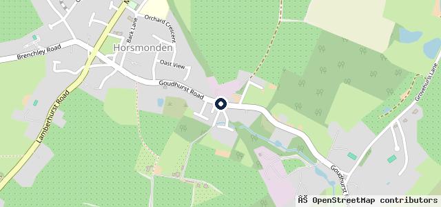 Map showing the location of Old Station Garage