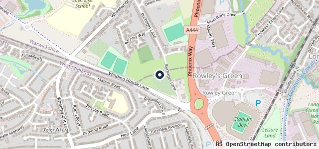 Map showing the location of Olympia Motors
