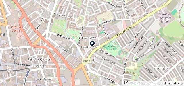 Map showing the location of On Point Mot Limited