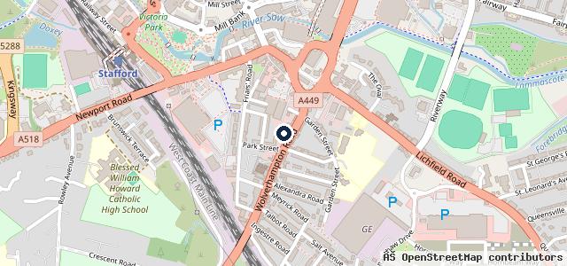Map showing the location of A1 Motor Services Ltd