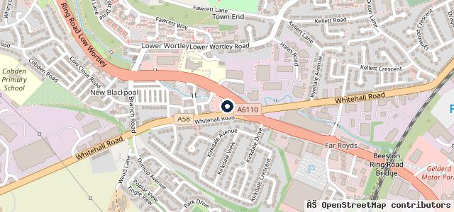 Map showing the location of D. M. Keith | Leeds