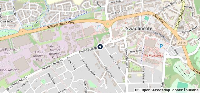 Map showing the location of Autocar --- Select Quality Cars