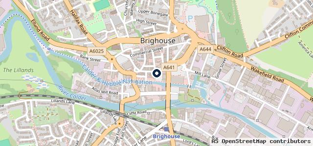 Map showing the location of Bethel Street Car Park