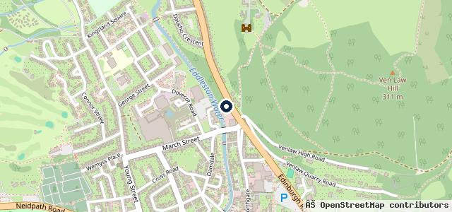 Map showing the location of Brown Brothers Honda