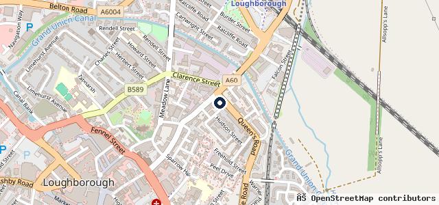 Map showing the location of Carillon Services