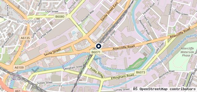 Map showing the location of Chippingham Motors