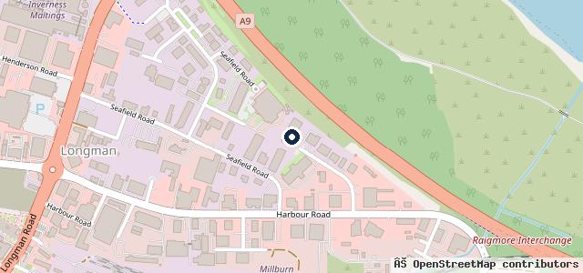 Map showing the location of Corrie Motors