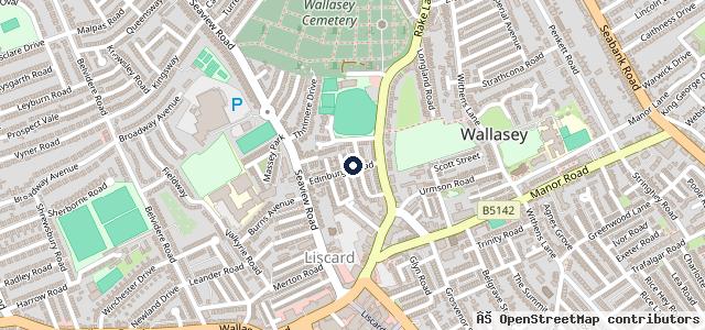 Map showing the location of Davies Car Clinic