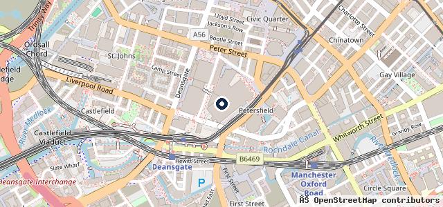 Map showing the location of Duffy Motors (Manchester) Ltd