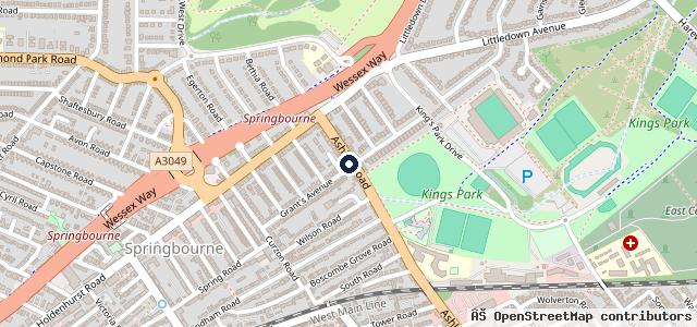 Map showing the location of Dynomite Motorcycles