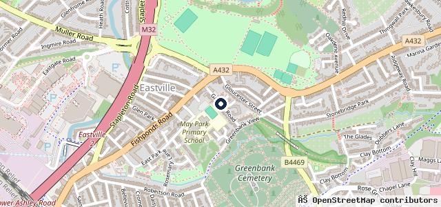Map showing the location of Gibbs autocare | Bristol