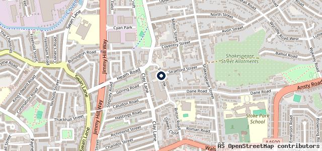 Map showing the location of Georges Autos