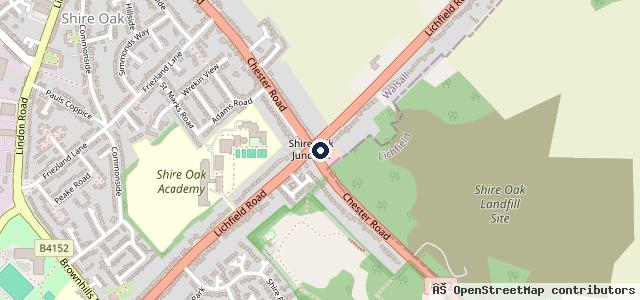 Map showing the location of Golds Garage Limited - Ford Approved Garage