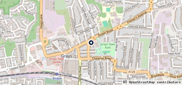 Map showing the location of Brayley Honda (Service Outlet)