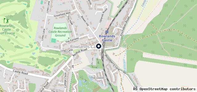 Map showing the location of H.E Hall (Rowlands) Ltd