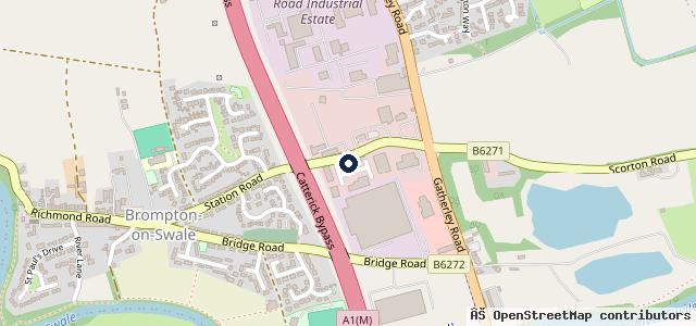 Map showing the location of Halls Autos Limited | Richmond