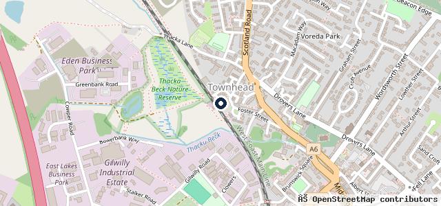 Map showing the location of HQ Auto & Leisure