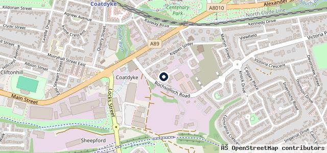 Map showing the location of Garry Speirs Motor Engineers