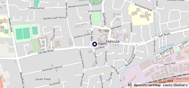 Map showing the location of iRepairs Hull