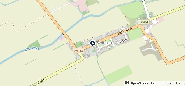 Map showing the location of John Cowe Motors