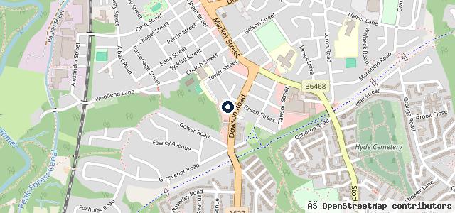 Map showing the location of K McKenzie Auto Repairs