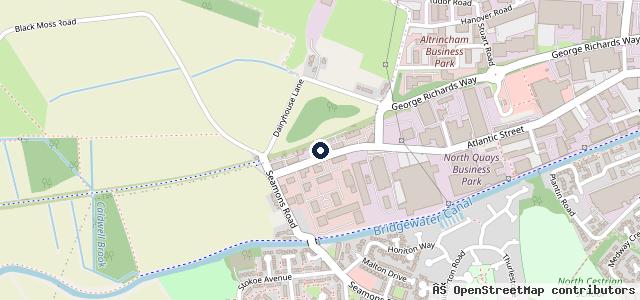 Map showing the location of KDM Motortech