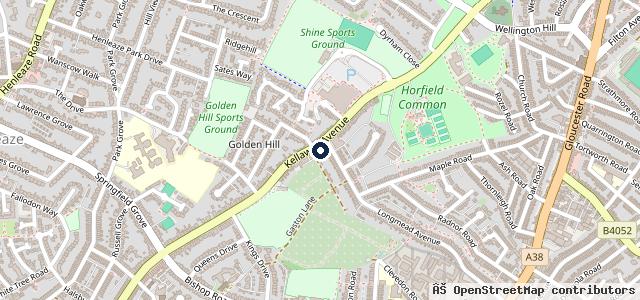 Map showing the location of Kellaway Motor Cycles