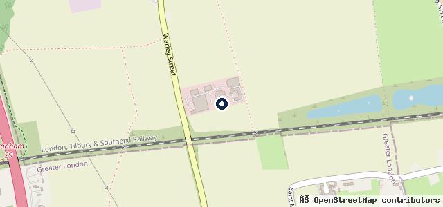 Map showing the location of D & G Trucks Ltd