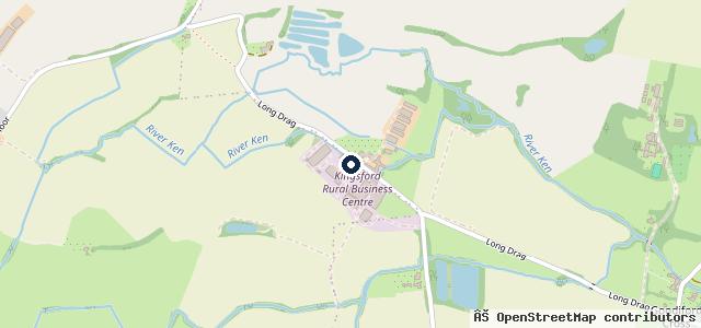Map showing the location of Kingsford Rural Business Centre