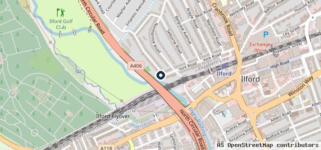 Map showing the location of Kwik Body Works Ltd
