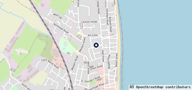 Map showing the location of M&amp;D Repairs