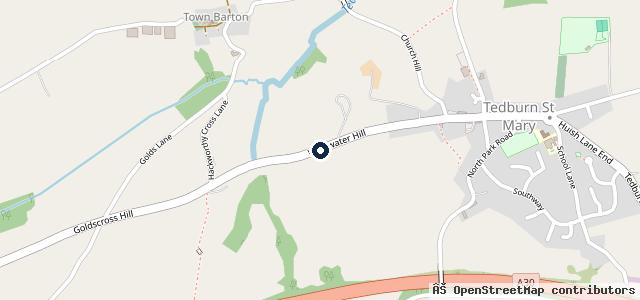 Map showing the location of M C Services