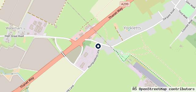 Map showing the location of Renault Trucks Kent - Renault Truck Commercials Ltd
