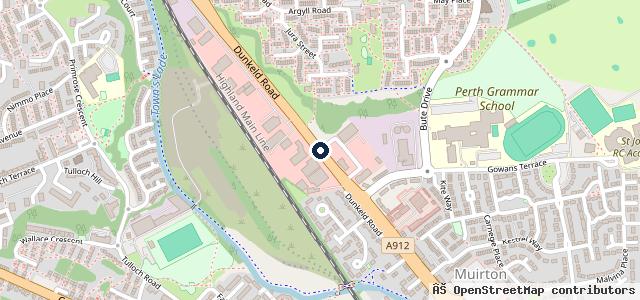 Map showing the location of Cameron Motors Perth Ltd