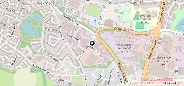 Map showing the location of Mastertech Poole Ltd