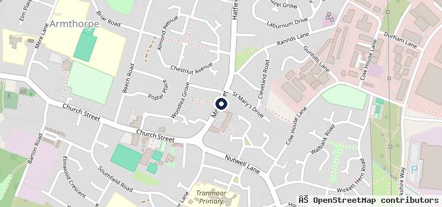 Map showing the location of Mill Street Autos